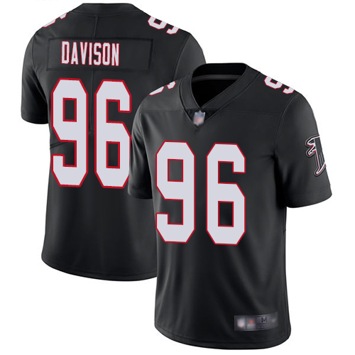 Atlanta Falcons Limited Black Men Tyeler Davison Alternate Jersey NFL Football #96 Vapor Untouchable->atlanta falcons->NFL Jersey